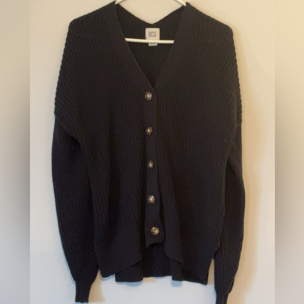 BDG Urban Outfitters Women’s Cardigan Black sweater Knit